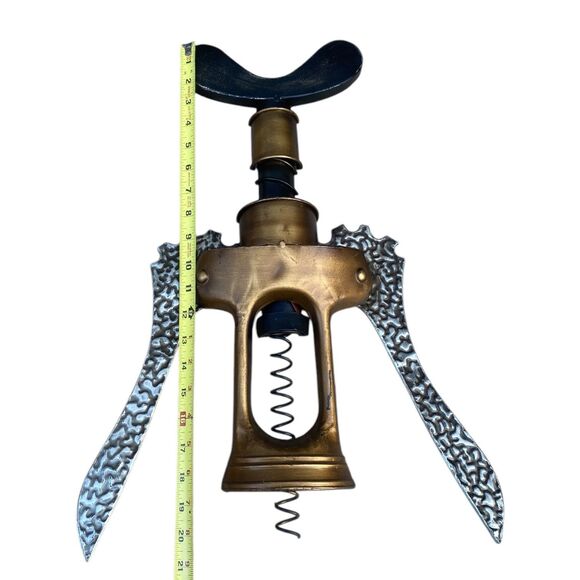 Elements Wine Country Moon Top Corkscrew Wall Decor GUC read note - Picture 9 of 11